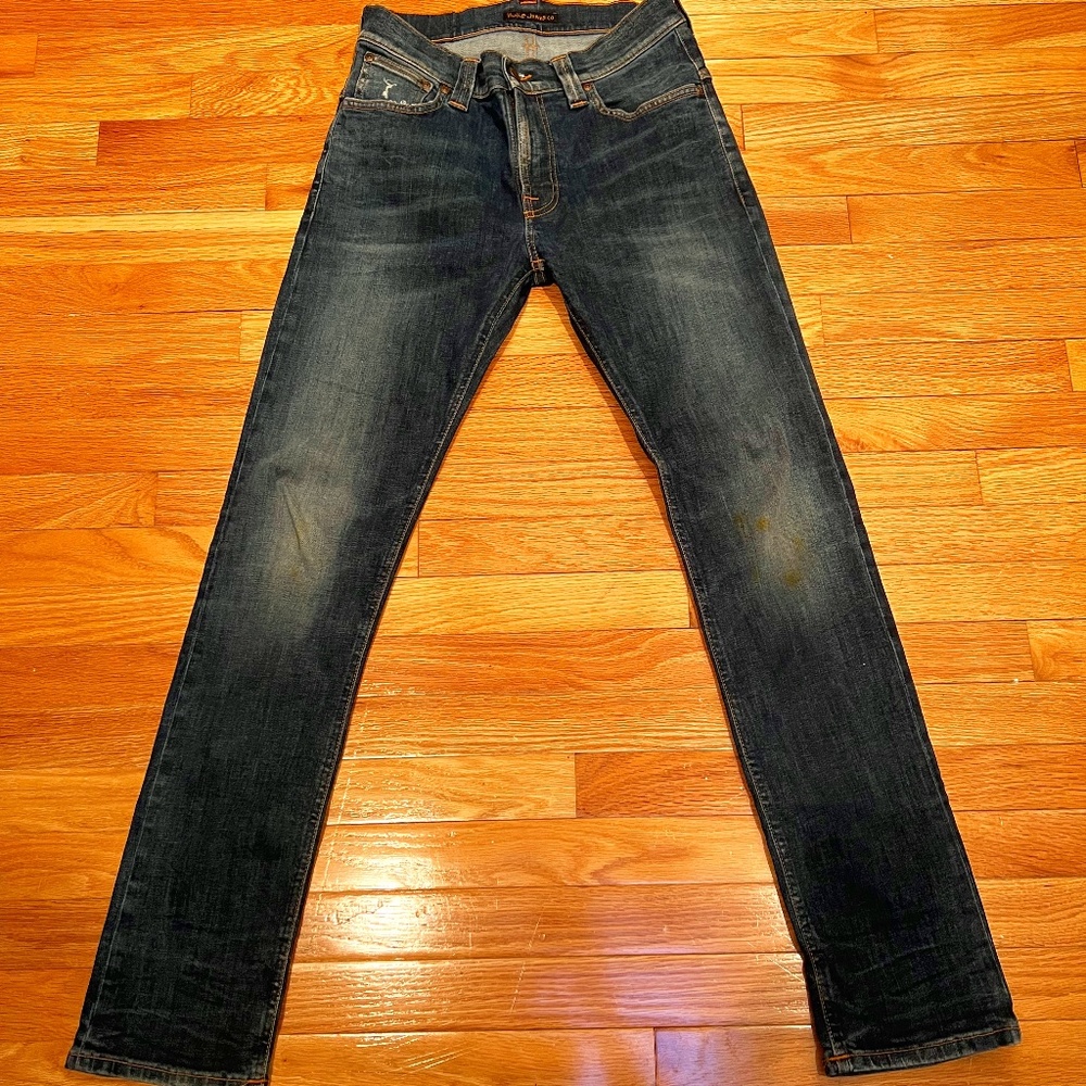 Nudie Jeans | Men's | Dark Wash | 30W, 32L